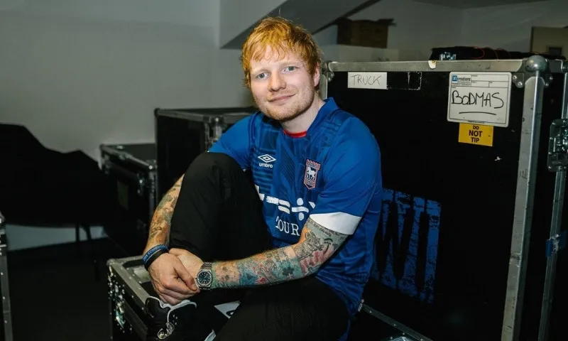 Imagem ilustrativa da imagem Ed Sheeran afirma ter construído túmulo na casa dele na Inglaterra