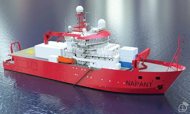 Imagem ilustrativa da imagem Estaleiro no ES constrói navio para pesquisa na Antártida