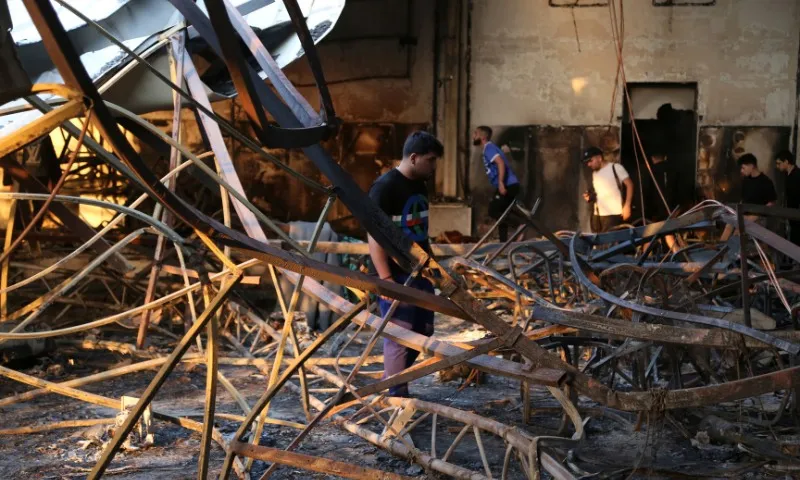 Imagem ilustrativa da imagem Incêndio em festa de casamento deixa ao menos 100 mortos