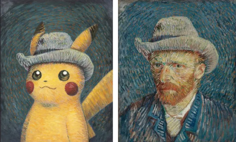 Imagem ilustrativa da imagem Museu Van Gogh coloca Pokémons em quadros para aproximar crianças do pintor