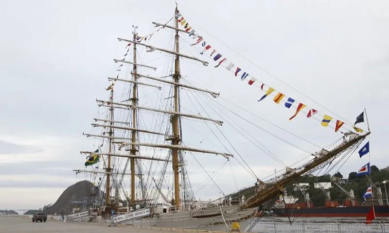 Imagem ilustrativa da imagem Navio Cisne Branco atrai 7 mil visitantes em Vitória