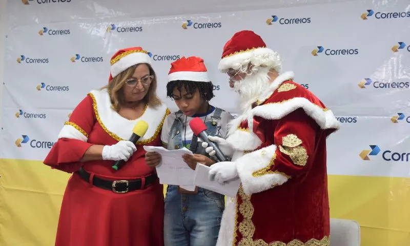 Imagem ilustrativa da imagem Papai Noel dos Correios convida você a adotar cartinha de uma criança