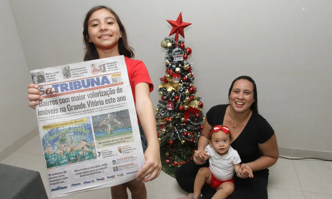 Imagem ilustrativa da imagem Promoção do jornal A Tribuna: veja como concorrer a 20 superkits de Natal