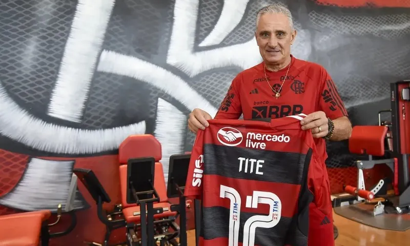 Imagem ilustrativa da imagem Tite inicia trabalho em tentativa de levar Flamengo de volta ao topo