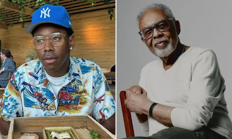 Imagem ilustrativa da imagem Tyler, The Creator vai pagar indenização de U$ 50 mil a Gilberto Gil; entenda