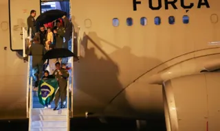 Imagem ilustrativa da imagem Mais um grupo de repatriados de Gaza chega ao Brasil