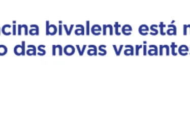 Imagem ilustrativa da imagem 2 milhões ainda não tomaram a vacina bivalente no ES