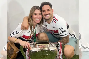 Imagem ilustrativa da imagem Alexandre Pato e filha de Silvio Santos esperam o primeiro filho