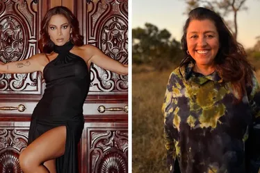 Imagem ilustrativa da imagem Anitta rebate comentário de Regina Casé sobre vestido curto em festa