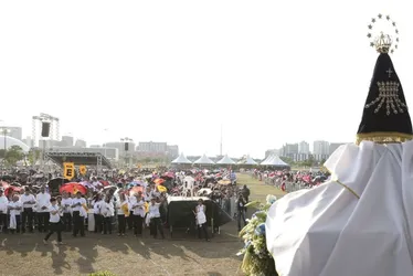 Imagem ilustrativa da imagem Aparecida espera 250 mil fiéis para celebrações da Padroeira do Brasil