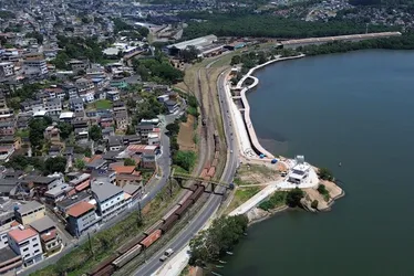 Imagem ilustrativa da imagem Avenida é interditada para obras na nova orla de Cariacica. Veja alternativas