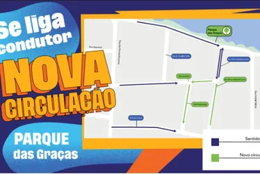 Imagem ilustrativa da imagem Bairro das Graças terá mudança de trânsito neste sábado