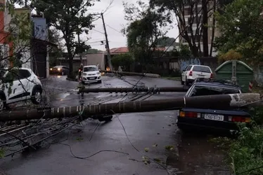 Imagem ilustrativa da imagem Bairros de SP estão há mais de 16 horas sem luz após temporal, e Enel não dá prazo
