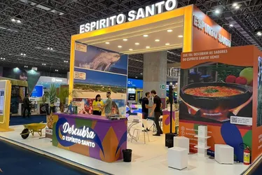 Imagem ilustrativa da imagem Belezas do Espírito Santo foram destaque na maior feira de turismo do Brasil