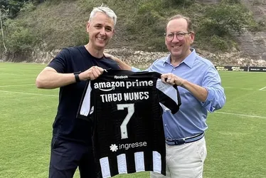 Imagem ilustrativa da imagem Botafogo anuncia a contratação do treinador Tiago Nunes até o final de 2025