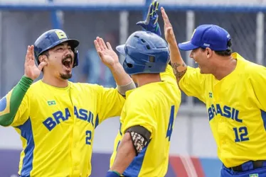Imagem ilustrativa da imagem Brasil chega à inédita decisão do beisebol no Pan de Santiago