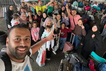 Imagem ilustrativa da imagem Brasileiros conseguem deixar a Faixa de Gaza e chegam ao Egito