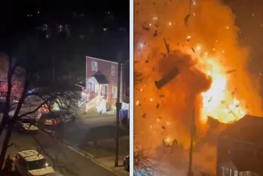 Imagem ilustrativa da imagem Casa explode enquanto policiais tentavam cumprir mandado de busca nos EUA