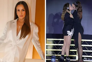 Imagem ilustrativa da imagem Claudia Leitte diz que não beijaria Ivete e Daniela Mercury