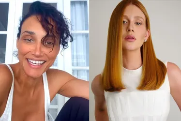 Imagem ilustrativa da imagem Débora Nascimento nega que tenha sido notificada por Marina Ruy Barbosa