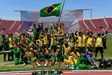 Imagem ilustrativa da imagem Delegação capixaba conquista 11 medalhas nos Jogos Sul-Americanos Escolares