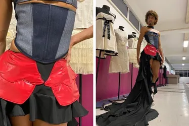 Imagem ilustrativa da imagem Desfile "Protopia Visionária" revela tendências futuristas na moda