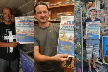 Imagem ilustrativa da imagem Donos de bancas comemoram orgulho de vender A Tribuna