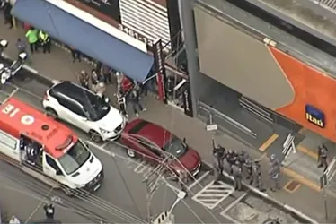 Imagem ilustrativa da imagem Duas pessoas morrem durante assalto a banco em São Paulo