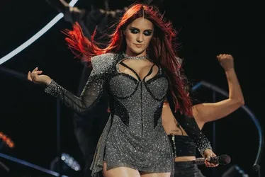 Imagem ilustrativa da imagem Dulce Maria diz que está doente em meio a shows do RBD no Brasil