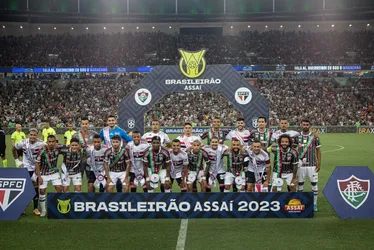 Imagem ilustrativa da imagem Em "jogo das faixas", Fluminense vence São Paulo pelo Brasileirão