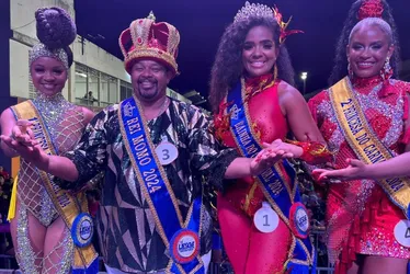 Imagem ilustrativa da imagem Escolhida a Família Real do Carnaval de Vitória 2024. Conheça os integrantes