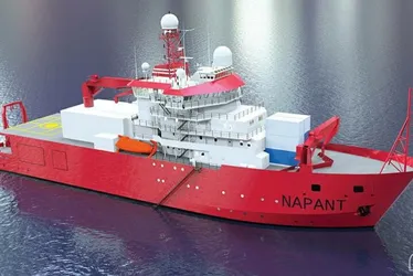 Imagem ilustrativa da imagem Estaleiro no ES constrói navio para pesquisa na Antártida