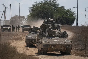Imagem ilustrativa da imagem Exército de Israel diz que as forças terrestres estão expandindo atividades em Gaza
