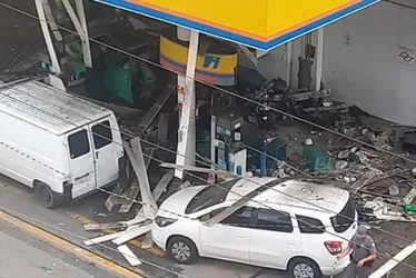 Imagem ilustrativa da imagem Explosão atinge posto de combustível na zona norte de São Paulo