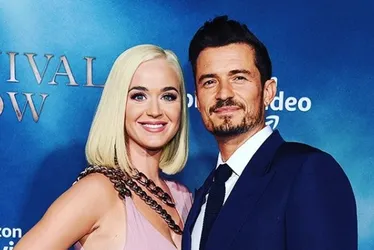 Imagem ilustrativa da imagem Filha de Katy Perry aparece pela primeira vez e dá show de fofura