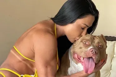 Imagem ilustrativa da imagem Gracyanne Barbosa lamenta morte de seu cachorro Thor