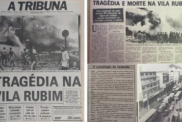 Imagem ilustrativa da imagem Há 29 anos, grande incêndio destruiu lojas na Vila Rubim