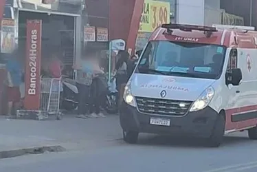 Imagem ilustrativa da imagem Homem é baleado e pede socorro em supermercado no ES