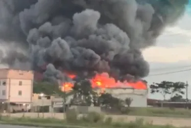 Imagem ilustrativa da imagem Incêndio atinge fábrica da Cacau Show em Linhares