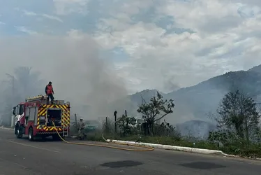 Imagem ilustrativa da imagem Incêndio em Ferro Velho preocupa moradores de bairro da Serra