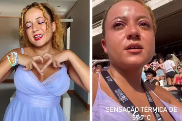 Imagem ilustrativa da imagem Influencer diz que desmaiou enquanto esperava show de Taylor Swift no RJ