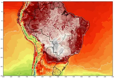Imagem ilustrativa da imagem Inverno chega ao fim com nova onda de calor e temperatura acima de 40ºC no Brasil
