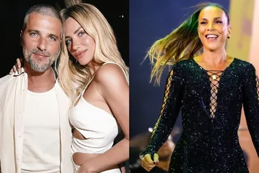 Imagem ilustrativa da imagem Ivete Sangalo revela que teve affair com Bruno Gagliasso em podcast de Gio Ewbank