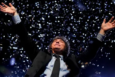 Imagem ilustrativa da imagem Javier Milei é eleito presidente da Argentina
