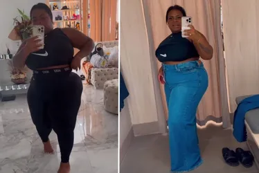 Imagem ilustrativa da imagem Jojo Todynho mostra corpo após bariátrica e faz compras: ‘estava usando quase 60'