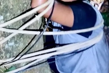 Imagem ilustrativa da imagem Jovem é amarrado em pedra para ser morto por criminosos, mas é salvo pela PM no ES