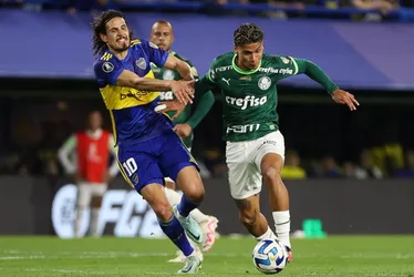Imagem ilustrativa da imagem Libertadores: Palmeiras "trava" Boca Juniors e sai de La Bombonera com empate
