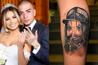 Imagem ilustrativa da imagem MC Guimê cobre tatuagem com rosto de Lexa após separação do casal