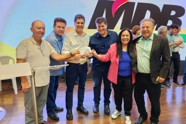 Imagem ilustrativa da imagem MDB filia Ricardo Ferraço, Euclério Sampaio e Guerino Balestrassi