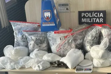 Imagem ilustrativa da imagem Mais de 6 mil buchas de maconha e 11 kg de cocaína apreendidos em Vila Velha